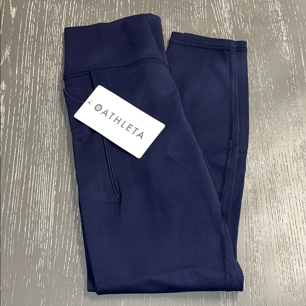 NWT Athleta Transcend Stash Tight Leggings